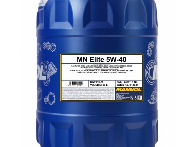 MANNOL Formula Excel 5W-40